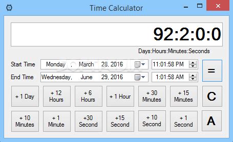 Calculators for finance, math, algebra, trigonometry, fractions, physics, statistics, technology, <strong>time</strong> and more. . Download calculator time